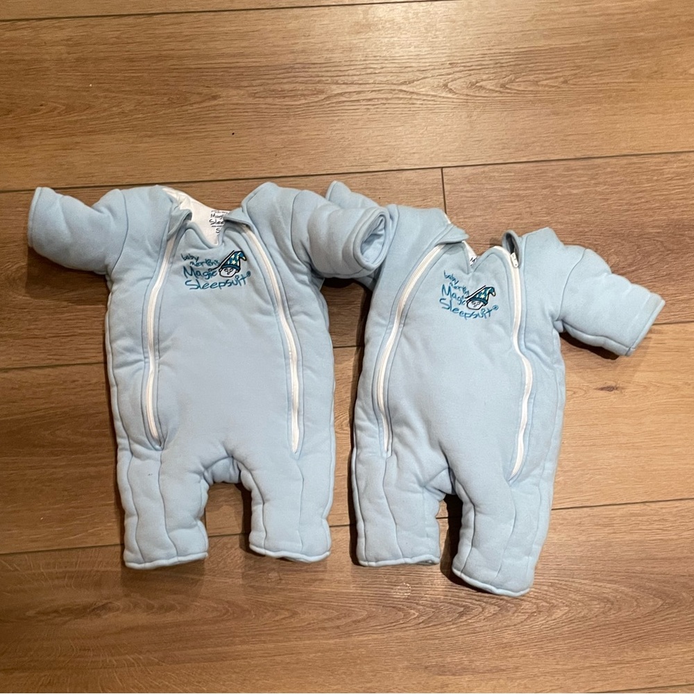 Baby Merlin’s Magic Sleepsuit Bundle of 2 Size Small 3-6 Months